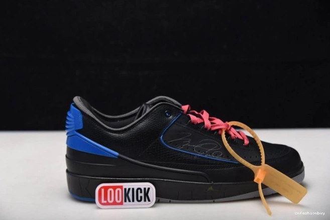 DJ4375-004 Black 2 Retro Jordan Blue SP Off-White Low 1113